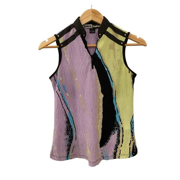 Jamie Sadock Womens Tennis Pickleball Golf Athletic Top - Picture 4 of 7